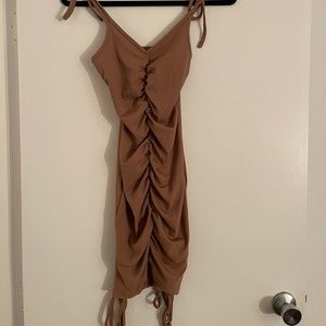 Size XS brown SHEIN dress BRAND NEW